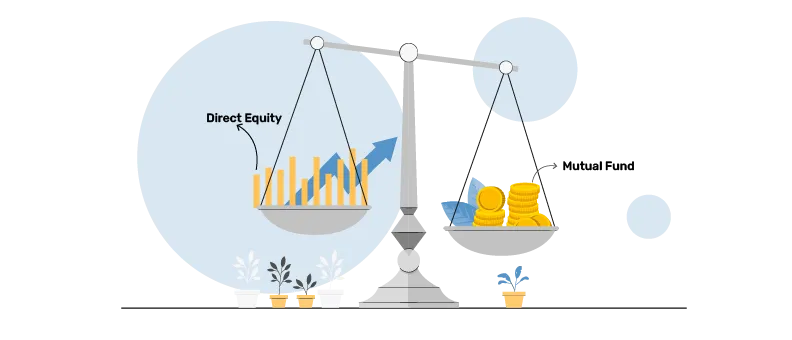 Mutual fund vs direct equity