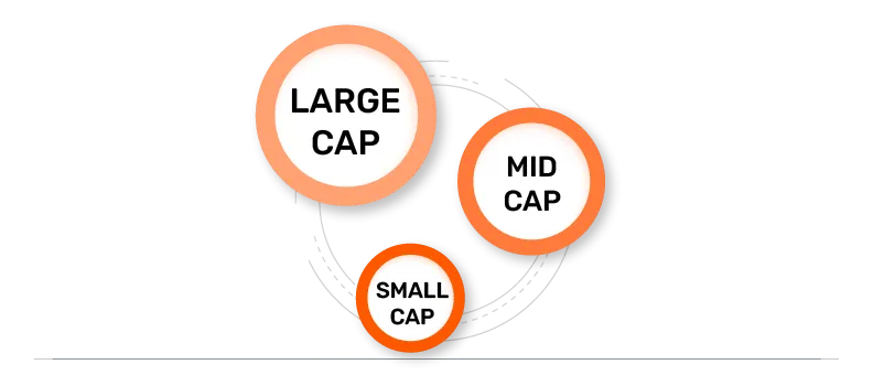 small mid and large cap 